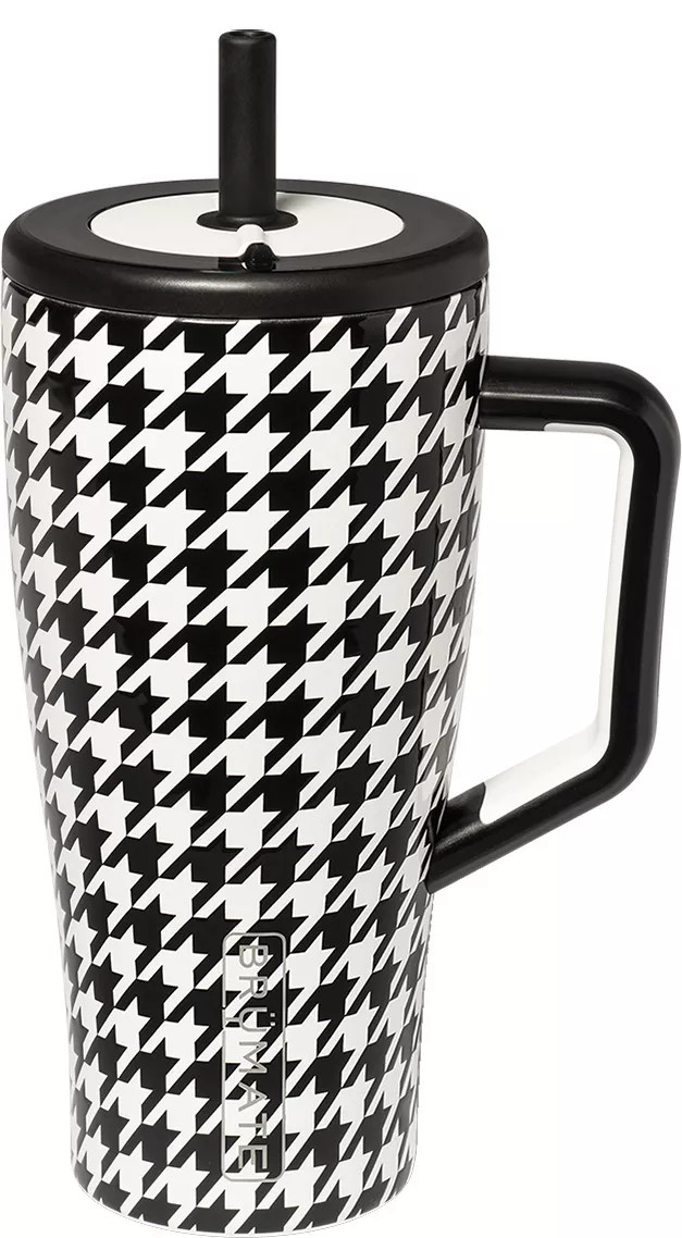 BruMate Era 30 oz. Straw Tumbler with Premium Finish, Houndstooth Black | Golf Galaxy