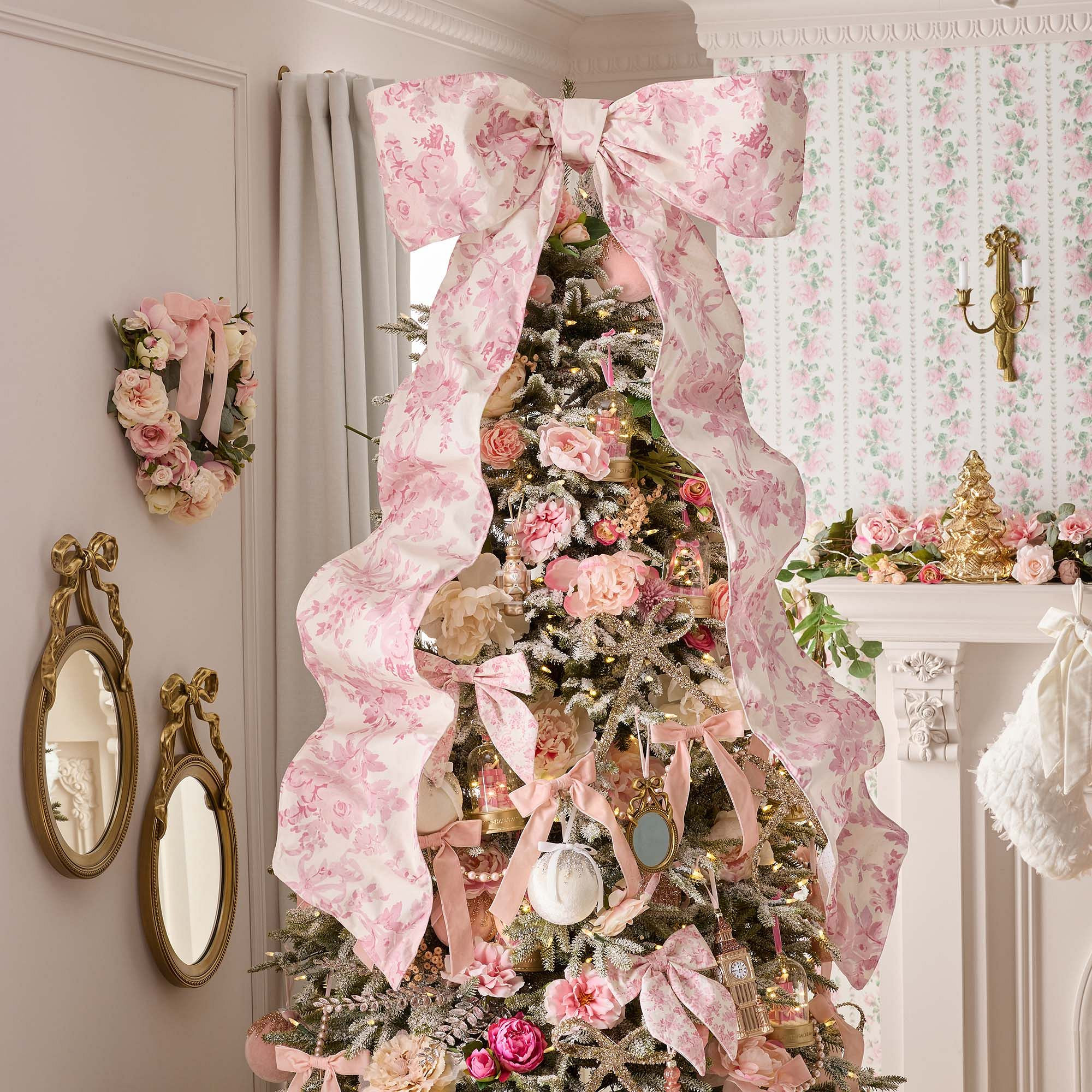 LoveShackFancy Bow Tree Topper | Pottery Barn Teen