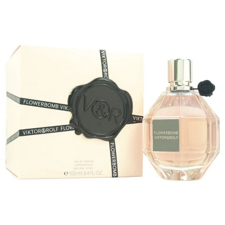 ($165 Value) Viktor & Rolf Flowerbomb Eau De Parfum, Perfume for Women, 3.4 Oz | Walmart (US)