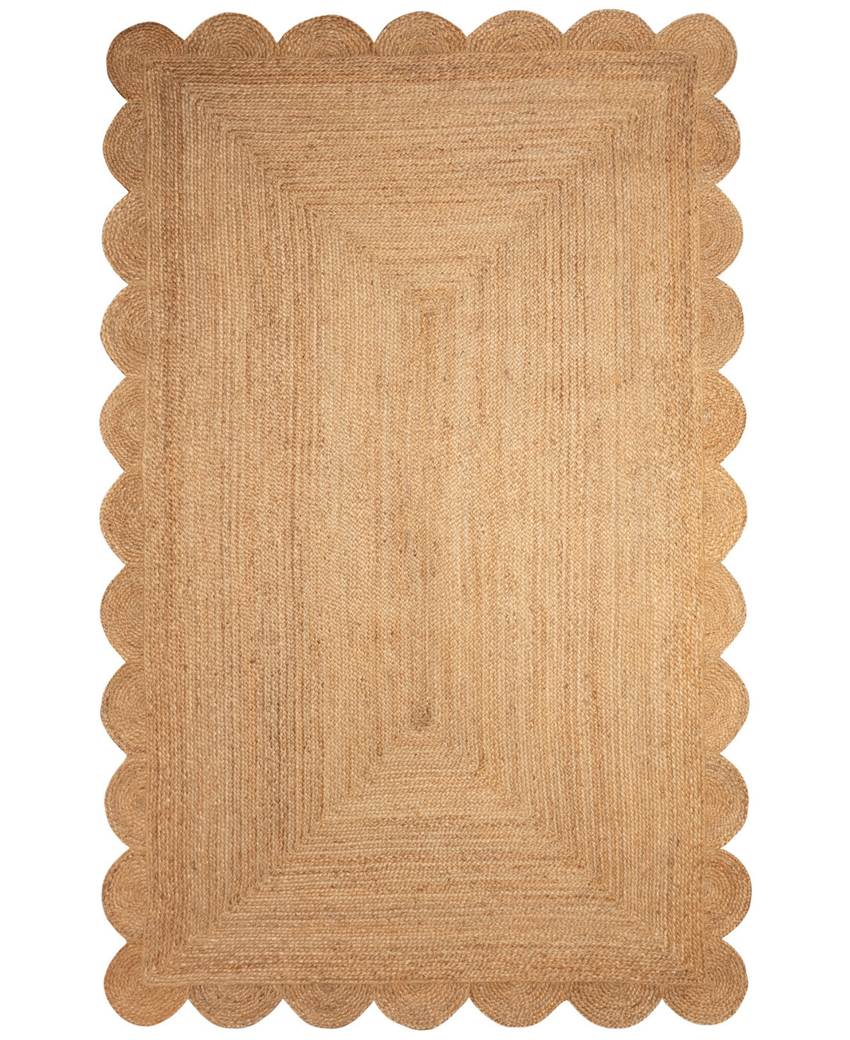 Liora Manne' Java Scalloped Edge 5'x8' Area Rug - Camel | Macy's