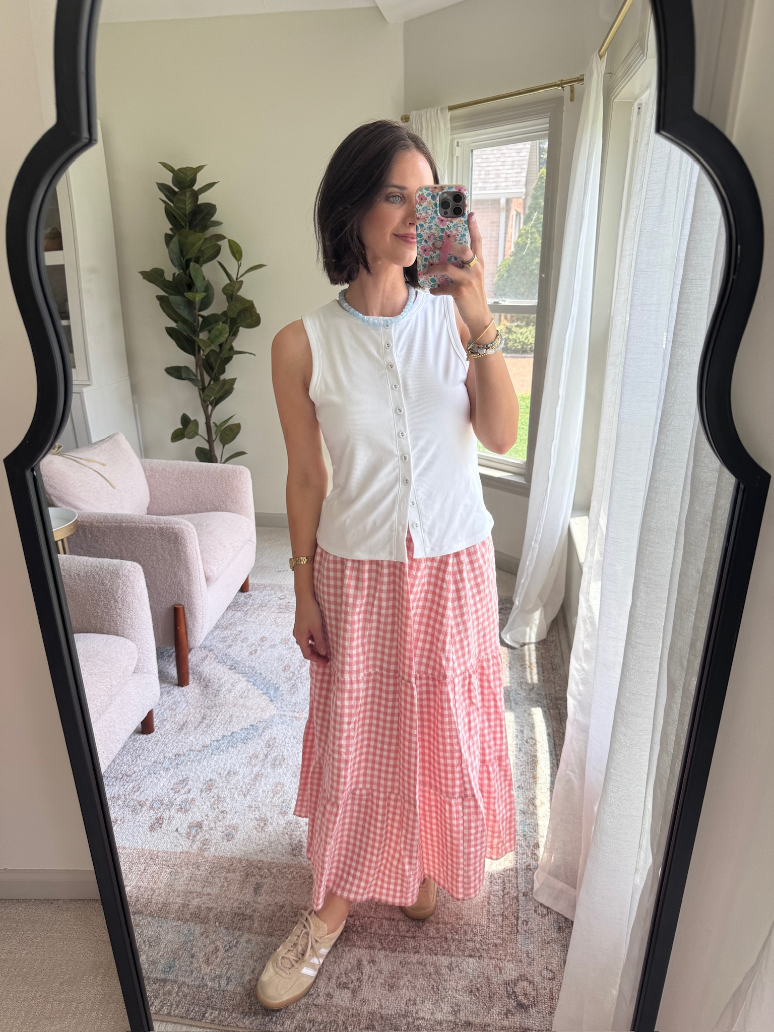 Loving the white & pink color combo!

amazon, amazon skirts, skirts outfit, tshirt outfit, transitional outfit inspo, teacher outfits, teacher friendly outfits, mom outfits, mom style, hallie ragan

#LTKootd #LTKWorkwear #LTKSeasonal