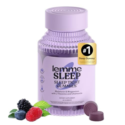 Lemme Sleep Gummies with 5mg Melatonin, 30-Day Supply | Amazon (US)