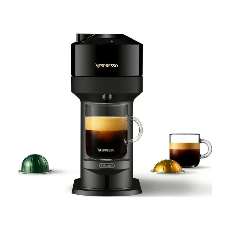 Nespresso New Vertuo Next Coffee and Espresso Machine by DeLonghi LE - Black | Walmart (US)