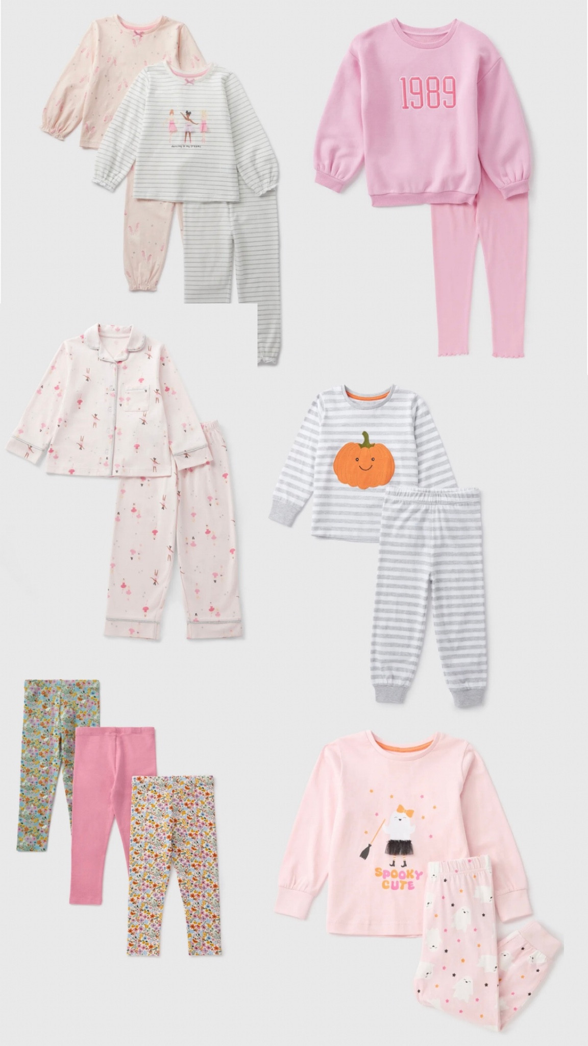 Adorable and cozy PJs for your little one! 🎀 From playful prints to seasonal favorites, these toddler girl sets are perfect for snuggly nights and cute morning routines. Whether it's pumpkins for Halloween or classic florals, there's something for every tiny fashionista. 🌸👧🏼✨ #ToddlerStyle #CozyNights #LTKKids #MomLife #FallFavorites 