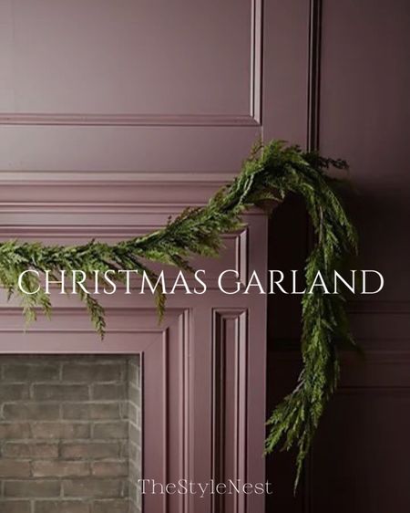 #christmasdecor  #garland #christmasdecorations #holidayhome 

#LTKHoliday #LTKSeasonal #LTKhome