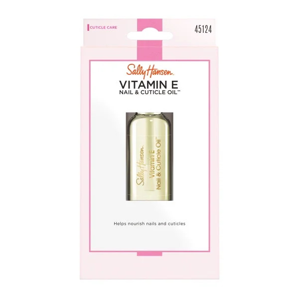 Sally Hansen Vitamin E Nail and Cuticle Oil 0.45 fl oz, Nourishing & Hydrating, Vitamin E Oil for... | Walmart (US)