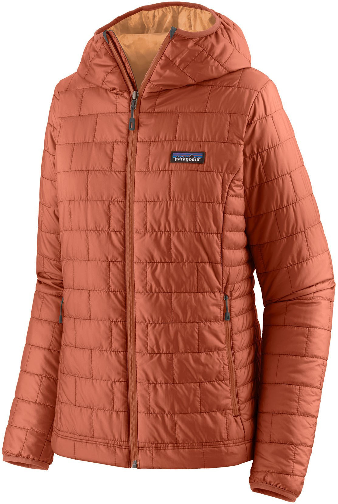Patagonia Women's Nano Puff Insulated Hoodie Brown L | REI