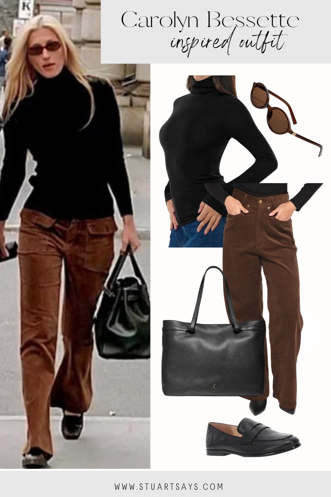 Casual outfit idea inspired by Carolyn Bessette! 

#LTKgrwm #LTKootd