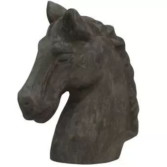 Ziebarth Horse Wood Carved Table Bust | Wayfair North America
