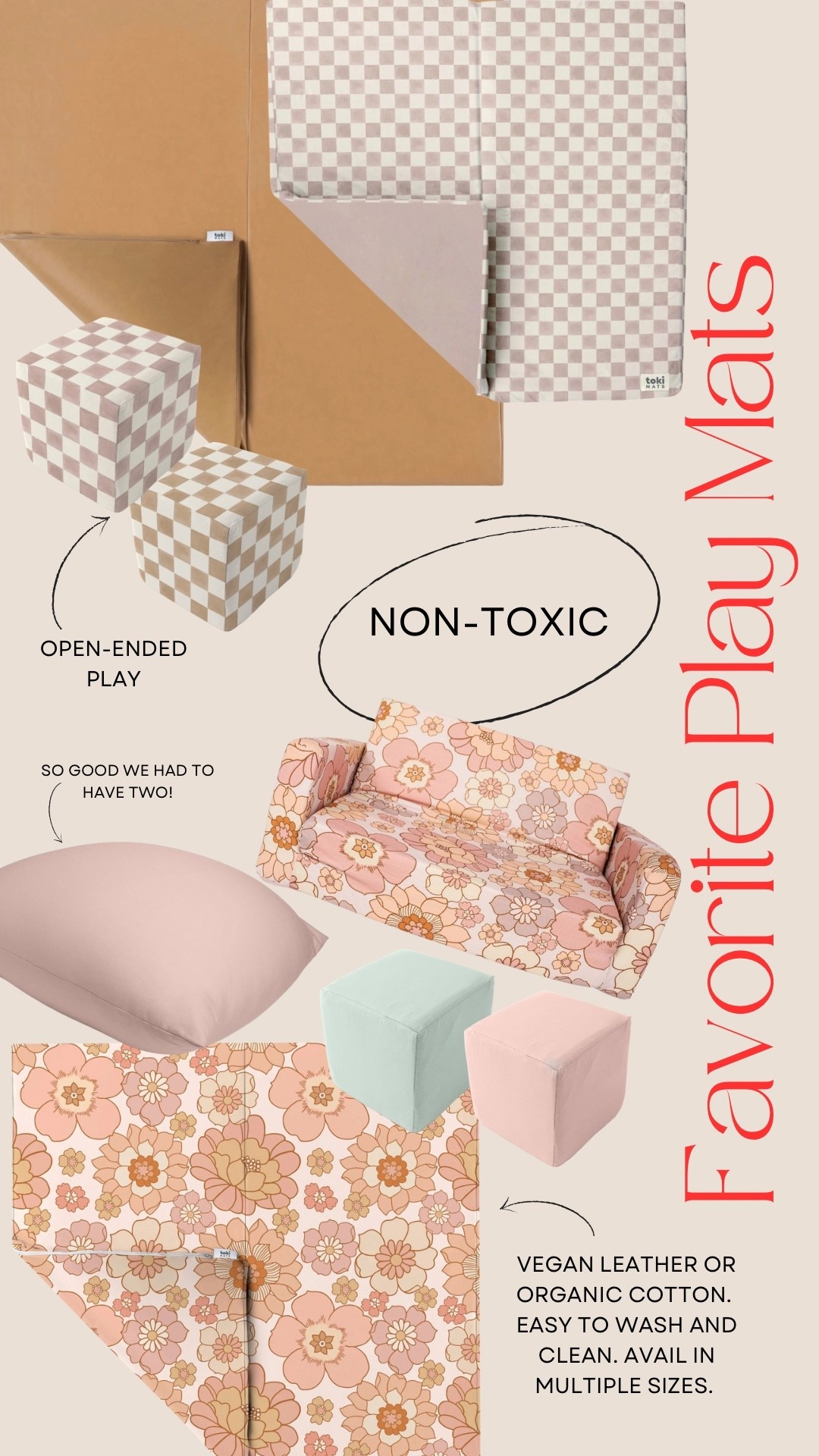 Non toxic play mats and items that we have had for YEARS and they’ve lasted daily play! 

Sage for your kiddos, open ended play, rough play, tummy tiny… you name it. 

Best items to have hands down if you have kids  

#LTKGiftGuide #LTKKids #LTKmomlife