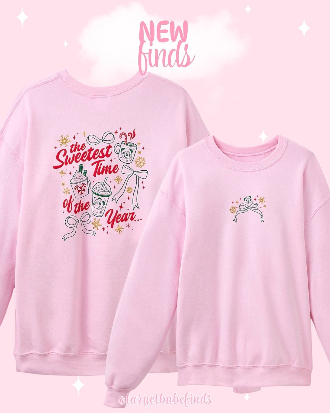 NEW 💗 Santa Mickey & Minnie Sweetest Time Of The Year Pullover ✨

#LTKGiftGuide #LTKHoliday #LTKSeasonal