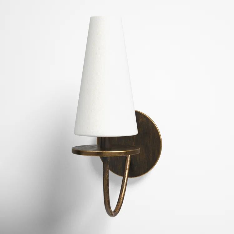 Birch Lane™ Walling 1 - Light Dimmable Armed Sconce | Birch Lane | Wayfair North America