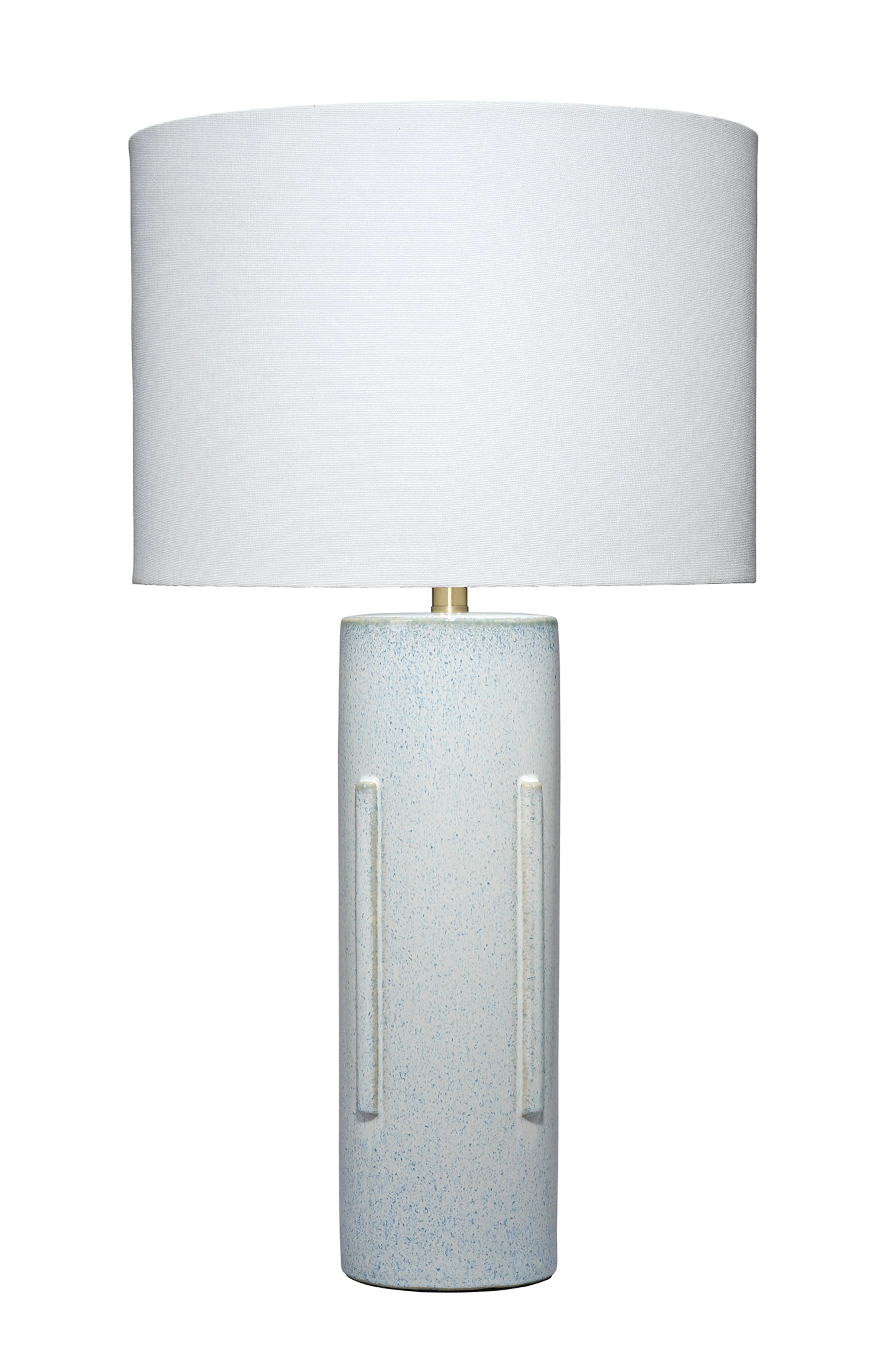 Conias Ceramic Table Lamp with Linen Shade | Birch Lane