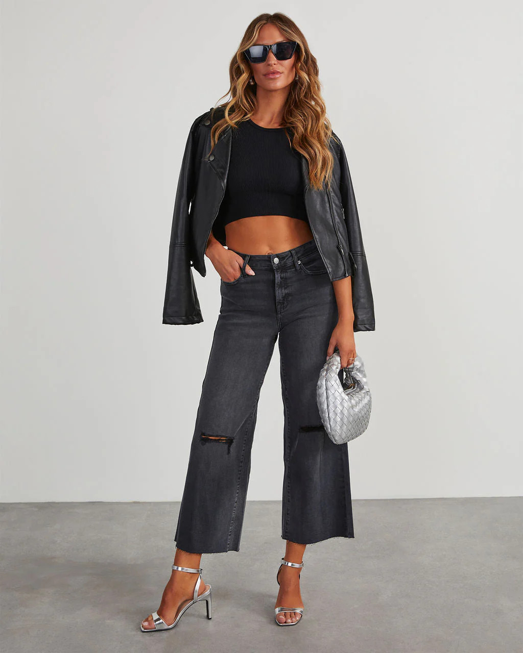 Adela Distressed Dad Jeans | VICI