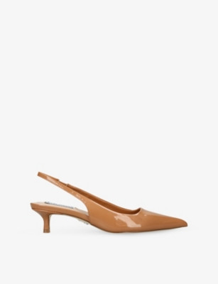 Kittie Faux-Leather Slingbacks | Selfridges