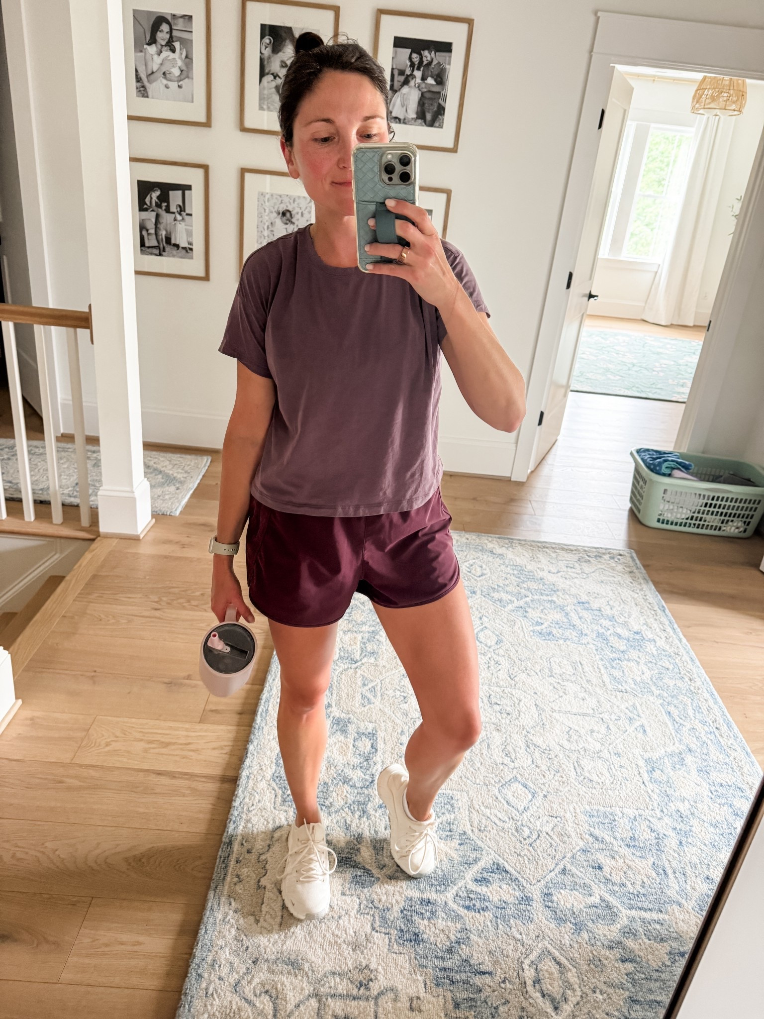 HIIT workout - wearing two of my fave Amazon workout gear pieces. Size M in both. This tee is perfect and soo similar to Lululemon. 

#LTKActive #LTKSeasonal