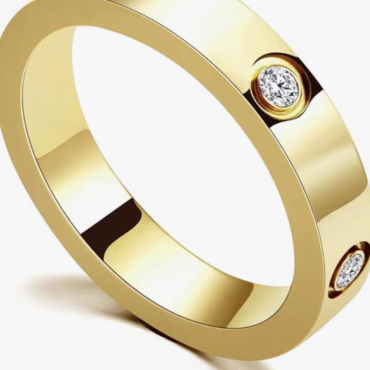 Amazon Essentials Women's Ring - Gold | Depop US