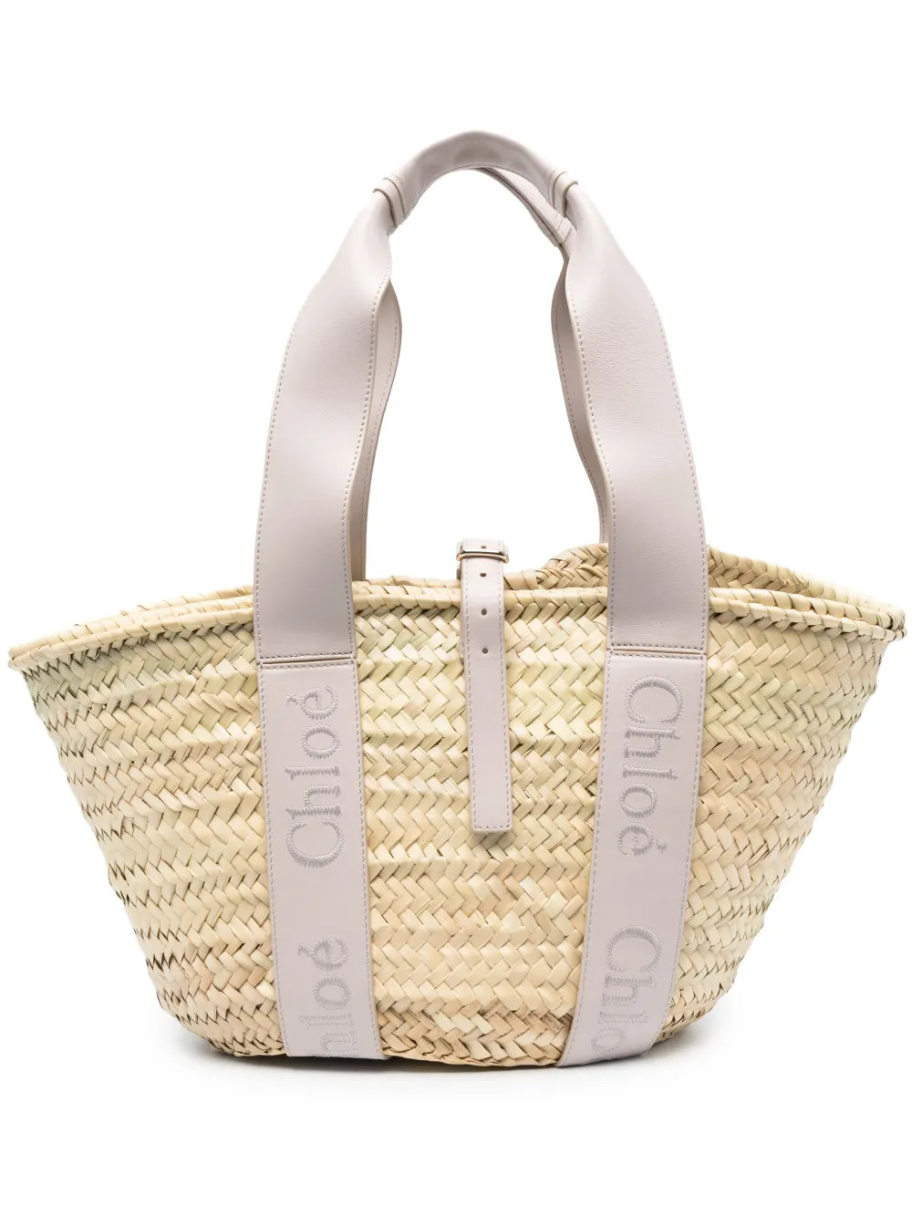 Chloé Sense Straw Beach Bag - Farfetch | Farfetch Global