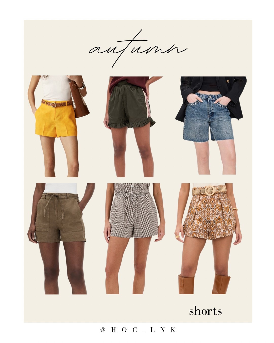 Autumn Shorts🍂

#LTKStyleTip #LTKSeasonal