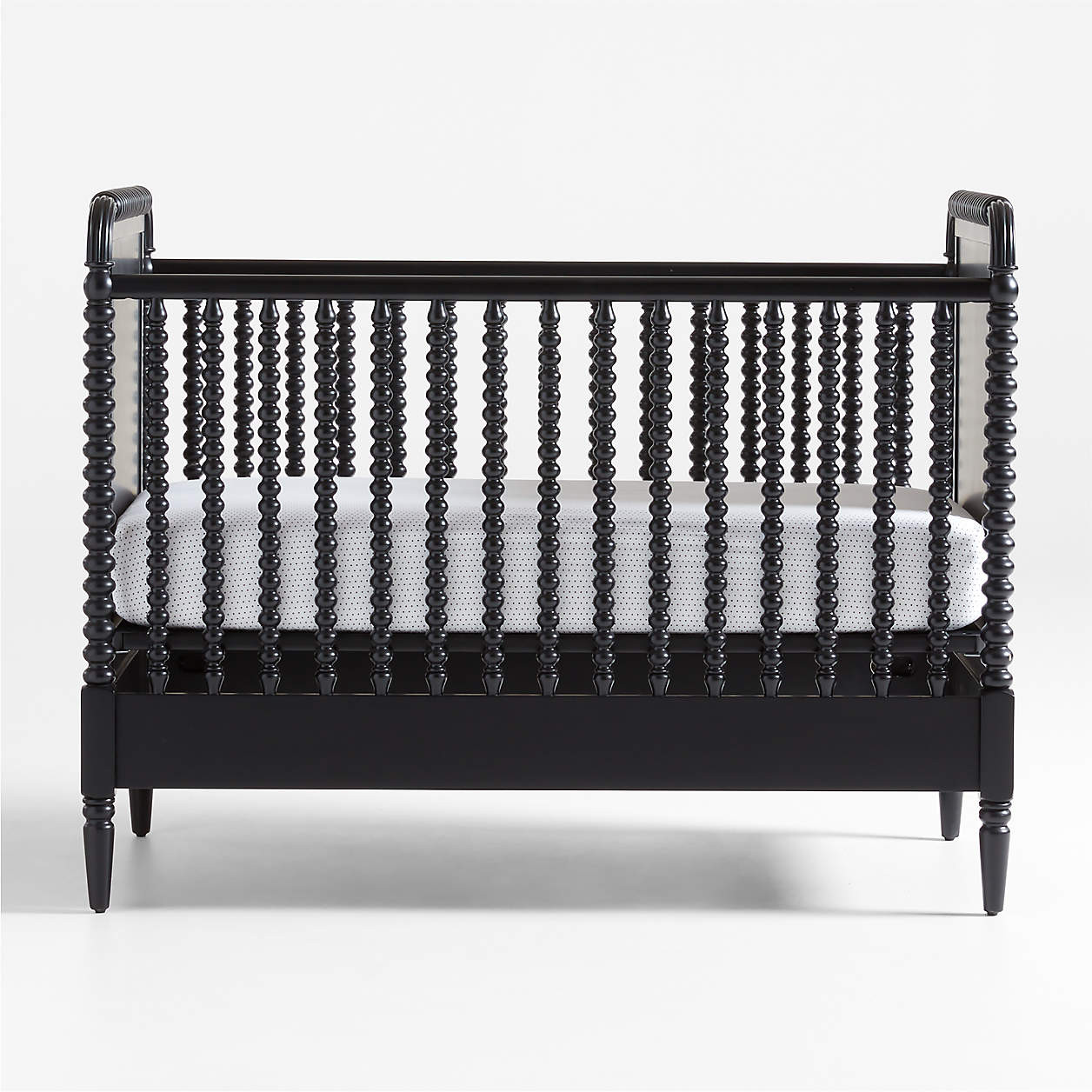 Jenny Lind Heirloom Black Wood Convertible Crib + Reviews | Crate & Kids | Crate & Barrel