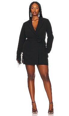 REMI x REVOLVE Meghan Blazer Dress in Black from Revolve.com | Revolve Clothing (Global)