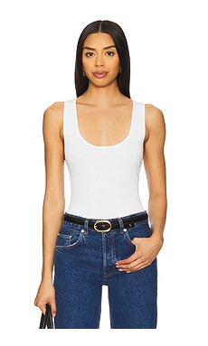 WeWoreWhat Deep V Top in White from Revolve.com | Revolve Clothing (Global)