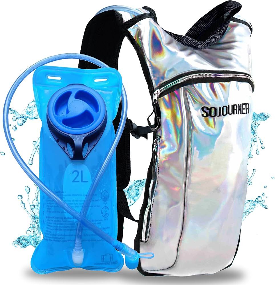 Sojourner Hydration Pack, Hydration Backpack - Water Backpack with 2l Hydration Bladder, Festival... | Amazon (US)