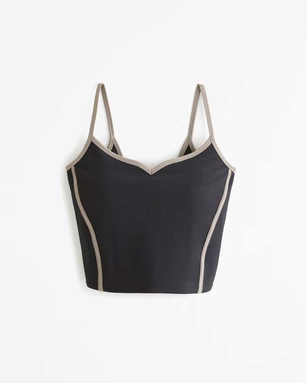 YPB sculptLUX Sweetheart Slim Tank | Abercrombie & Fitch (US)