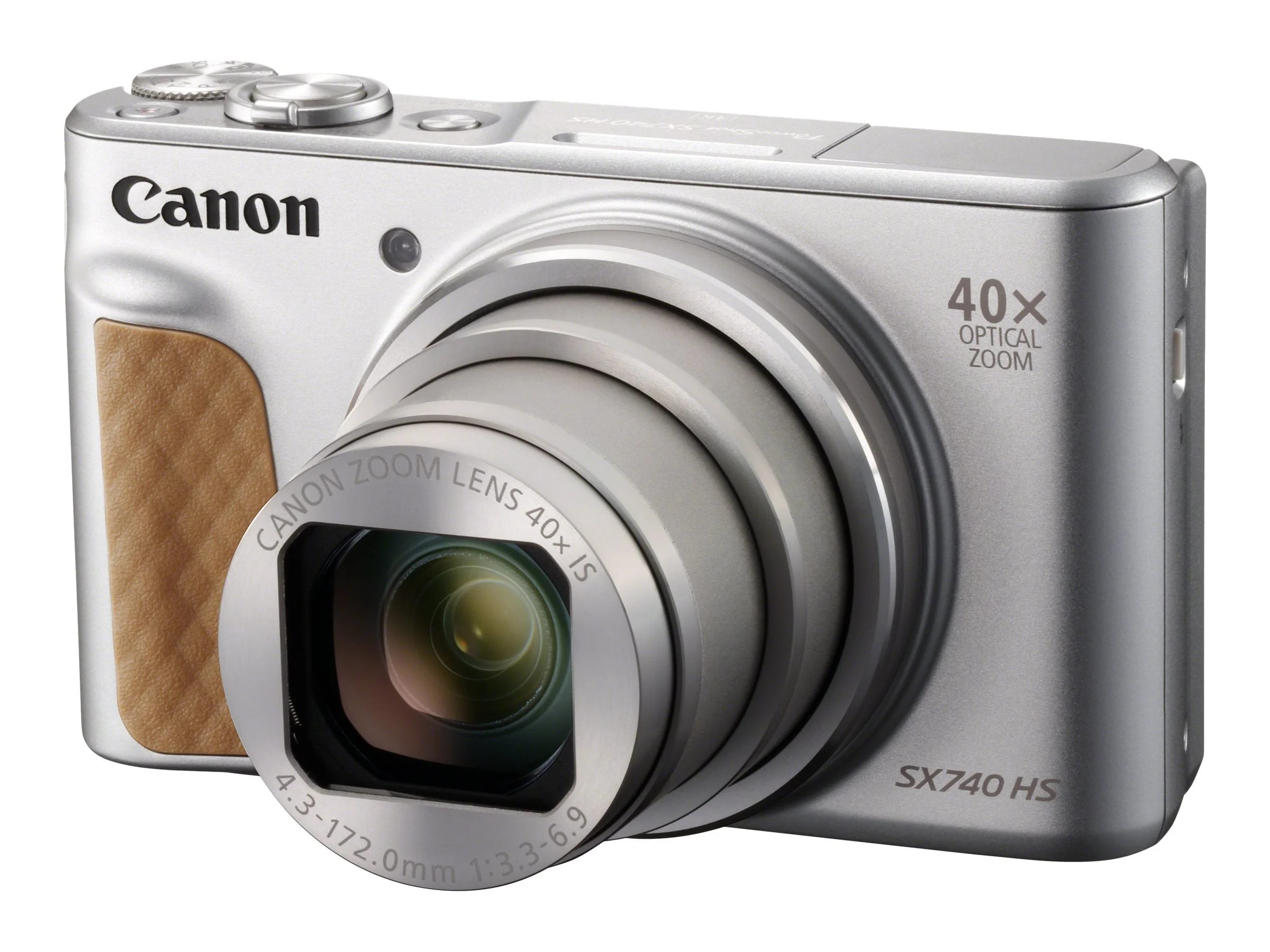 Canon PowerShot SX740 HS 20.3 Megapixel Compact Camera - Silver - 3" LCD - 40x Optical Zoom - 4x ... | Walmart (US)