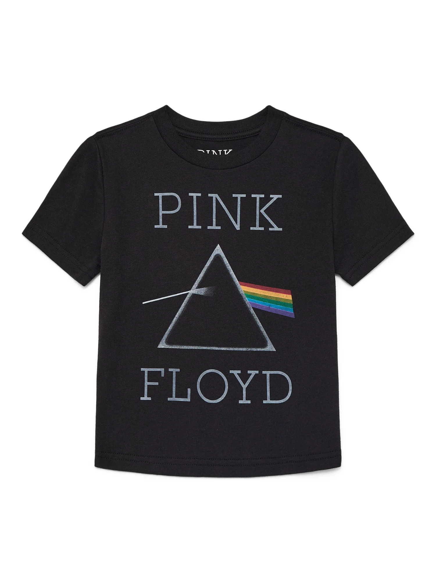 Pink Floyd Dark Side Toddler Boys or Girls Crewneck Tee with Short Sleeves, Sizes 12M-5T | Walmart (US)