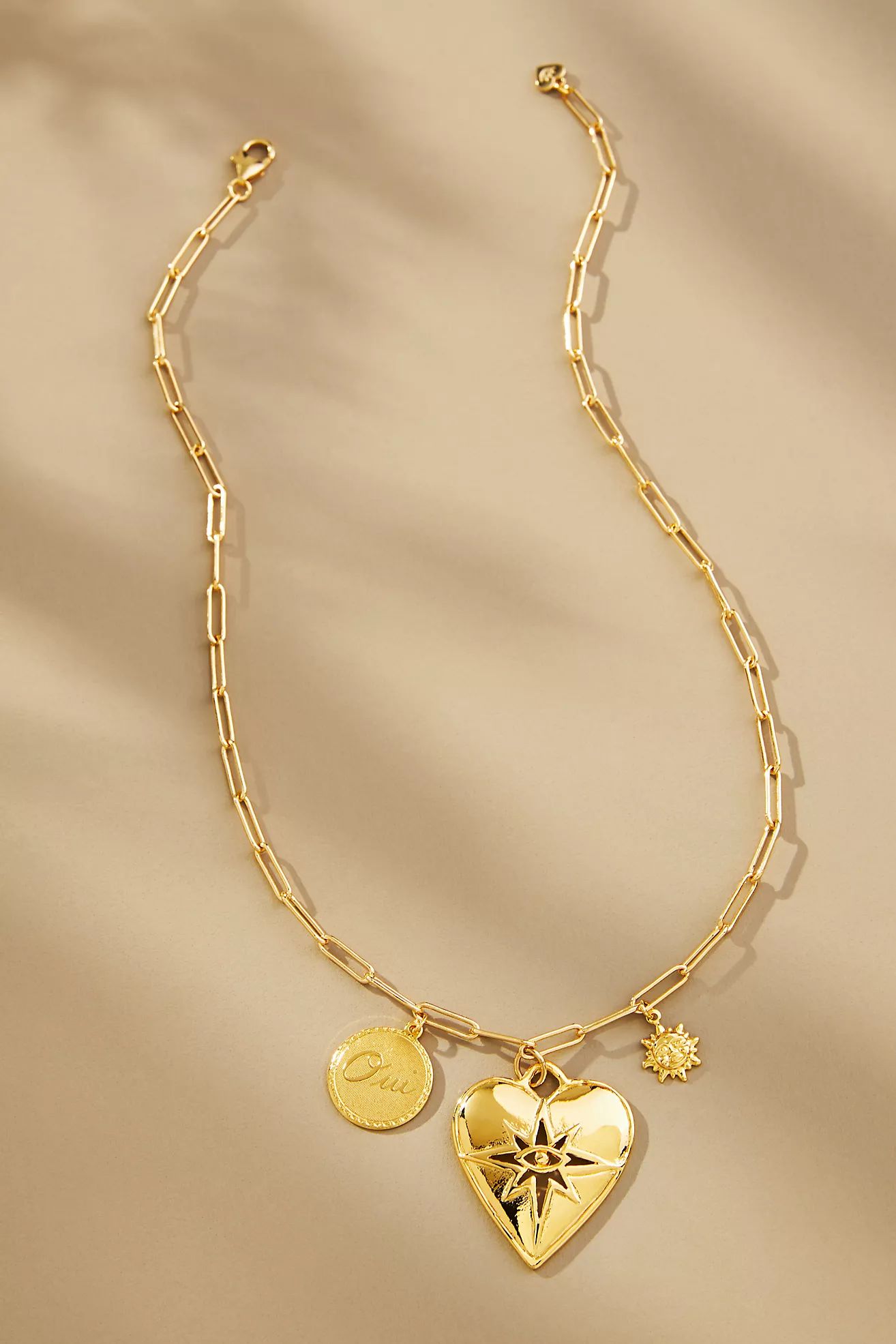 Hart Seeing Heart Charm Necklace | Anthropologie (US)