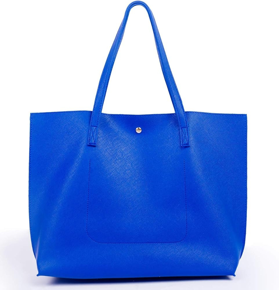 Women Tote Bags Top Handle Satchel Handbags PU Faux Leather Tote Bag with Tassel Shoulder Purse | Amazon (US)