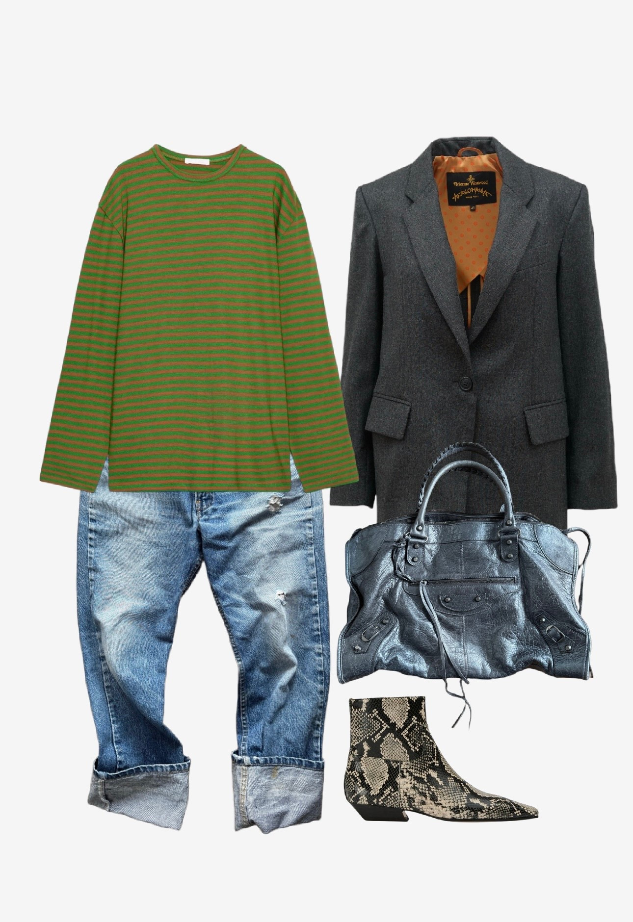 Jeans are vintage 517s (Carolyn Bessette’s favourite), and blazer and bag are preloved  

#LTKOver40 #LTKootd