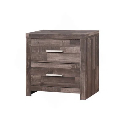 Juniper Dark Cherry Finish Nightstand | Wayfair North America