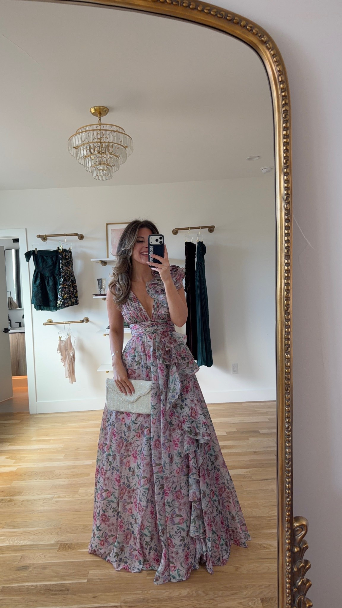 Most loved wedding guest dress is back in a pink floral. Black tie formal event dress

Electric picks code: emerson20

Wearing my usual small/2

Wedding guest
Formal event
Floral Ruffle
Special occasion
Multiple colorways

#LTKSeasonal #LTKootd #LTKWedding