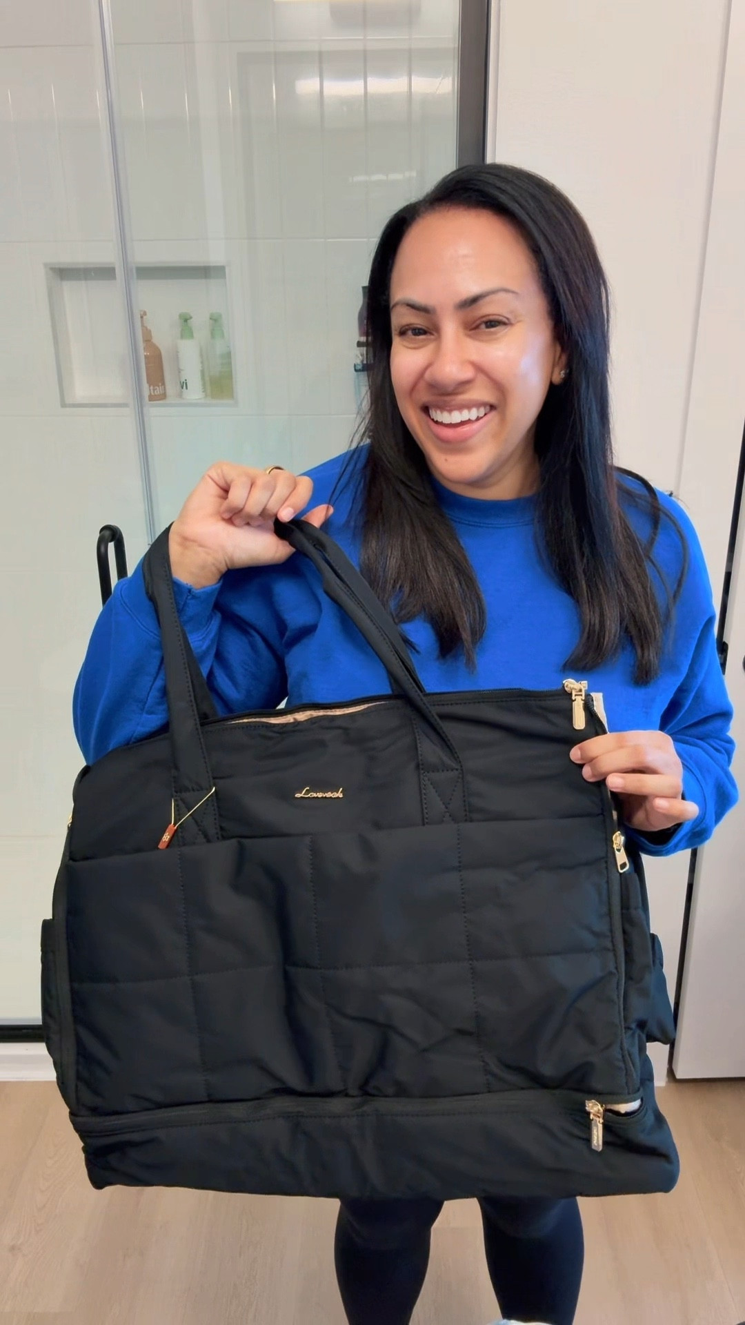 I LOVE a good weekend tote, or an easy carry on travel tote. Especially when it's a 2 in 1. #Travel #Flight #Life

#LTKTravel #LTKSaleAlert #LTKOver40