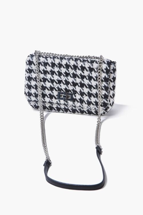 Quilted Houndstooth Shoulder Bag | Forever 21 (US)