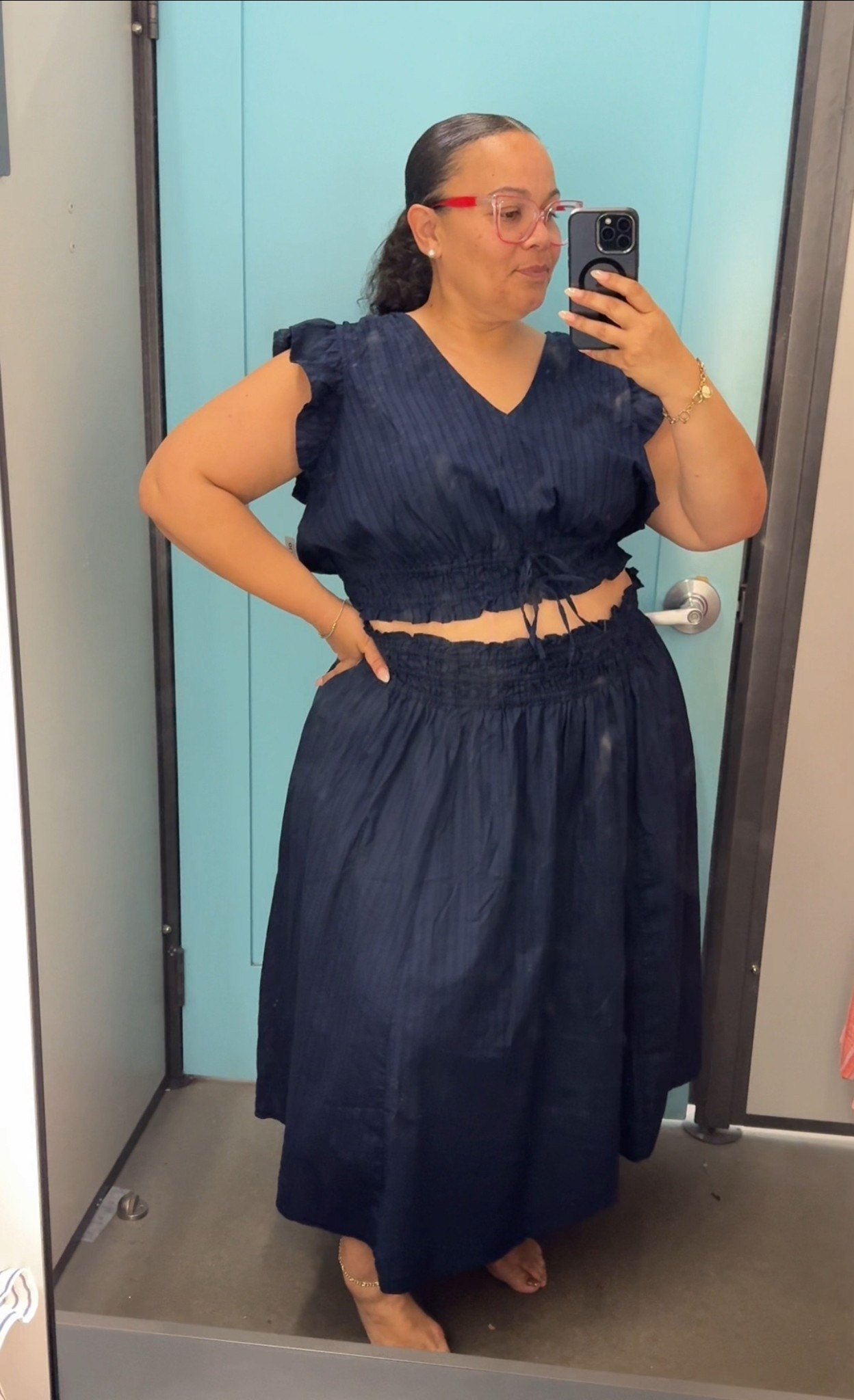 This 2 piece set is perfect for spring, summer and vacation!! Wearing an XL in top and XXL in bottom! 

#LTKootd #LTKPlusSize #LTKTravel