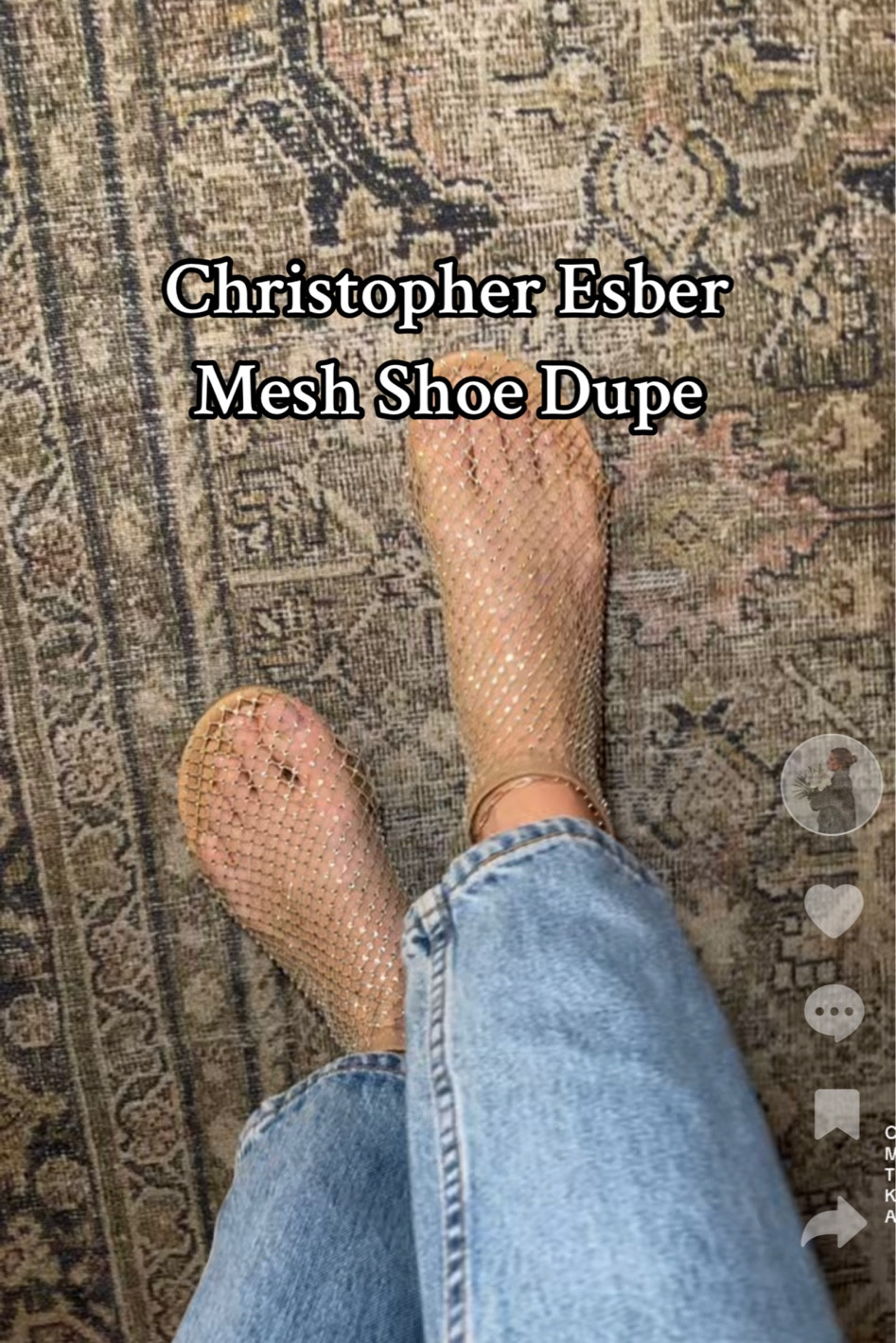 A pretty dang good dupe for the Christopher Esber mesh shoe 

#LTKstyletip
