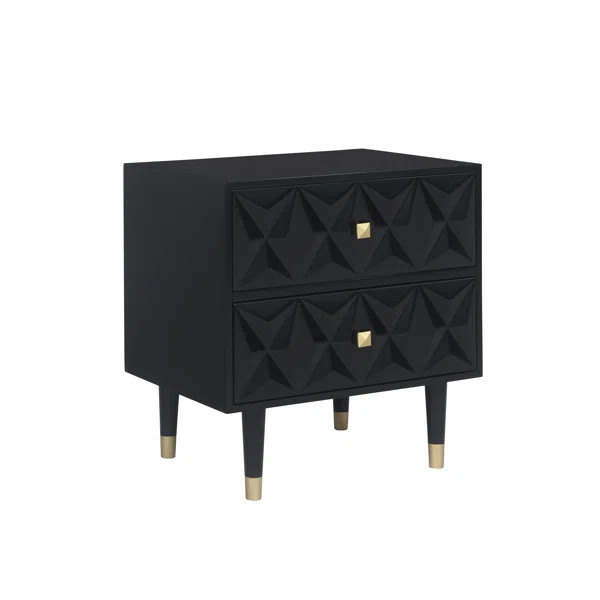 Virginia 2 - Drawer Nightstand | Wayfair North America