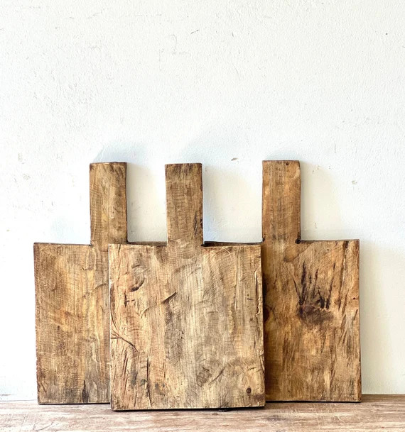 SET OF 3 Reclaimed Bread Board Rectangle Bread Board French | Etsy | Etsy (US)