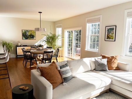 A final shot from The Natural Home’s open concept family and breakfast room. We hope you enjoyed some of the updated photos!! 
