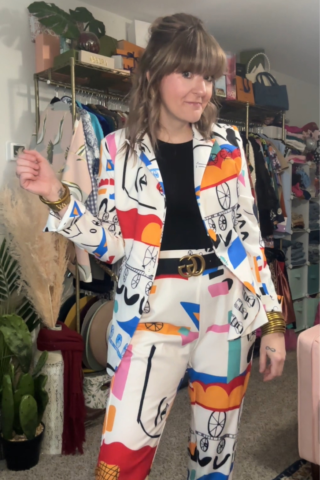 In a good suit you can conquer the world, or at least the classroom!  This is such a fun teacher outfit!

#LTKworkwear #LTKstyletip