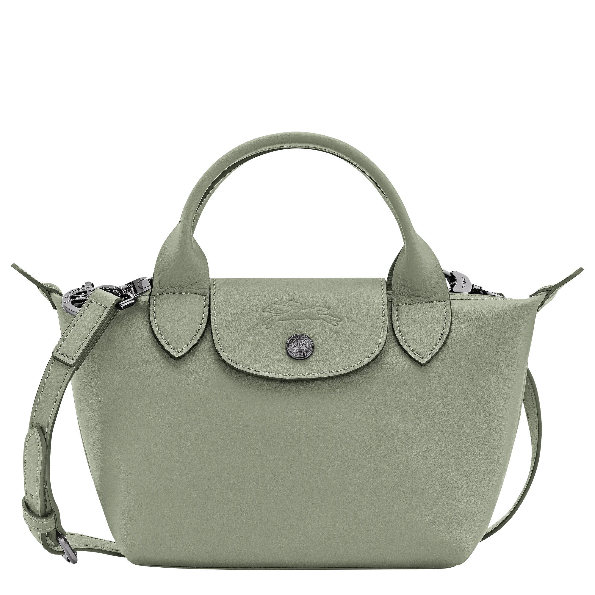 Le Pliage Xtra XS Handbag Tundra - Leather | Longchamp GB | Longchamp