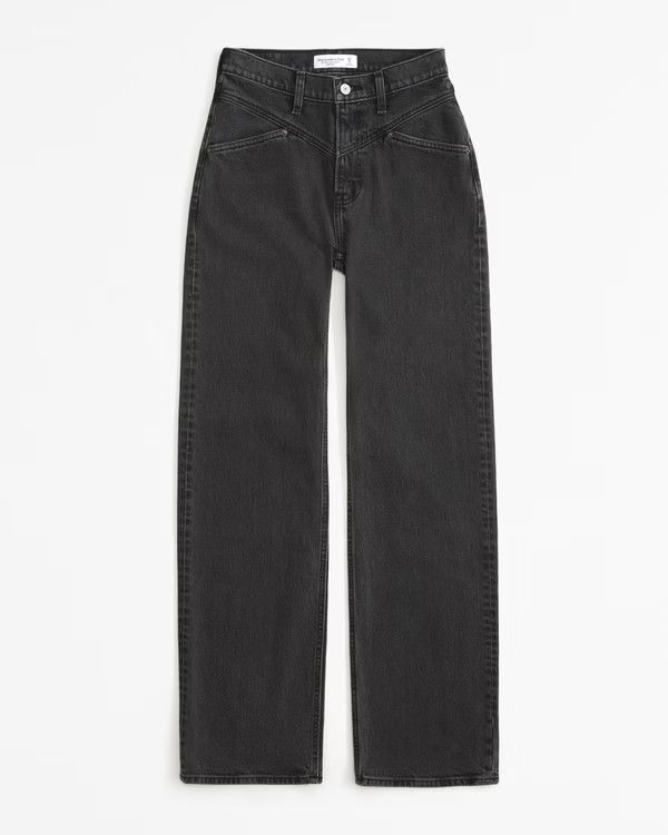 Women's High Rise 90s Relaxed Jean | Women's Bottoms | Abercrombie.com | Abercrombie & Fitch (US)