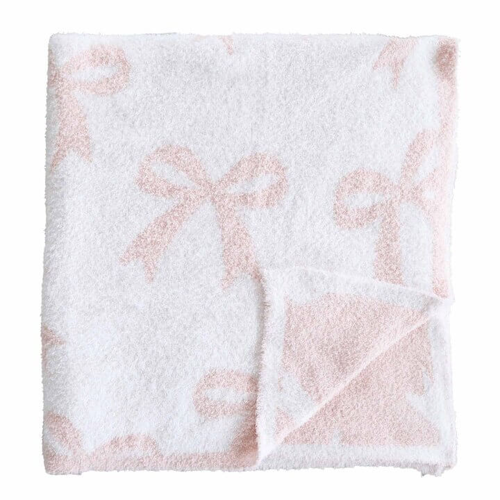 CuddleLane™ Luxe Blankets | Bows | Caden Lane