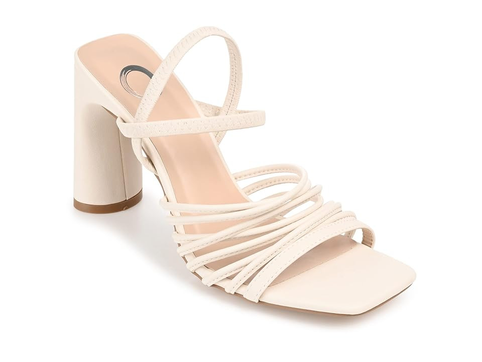 Journee Collection Hera Pump (Off-White) High Heels | Zappos