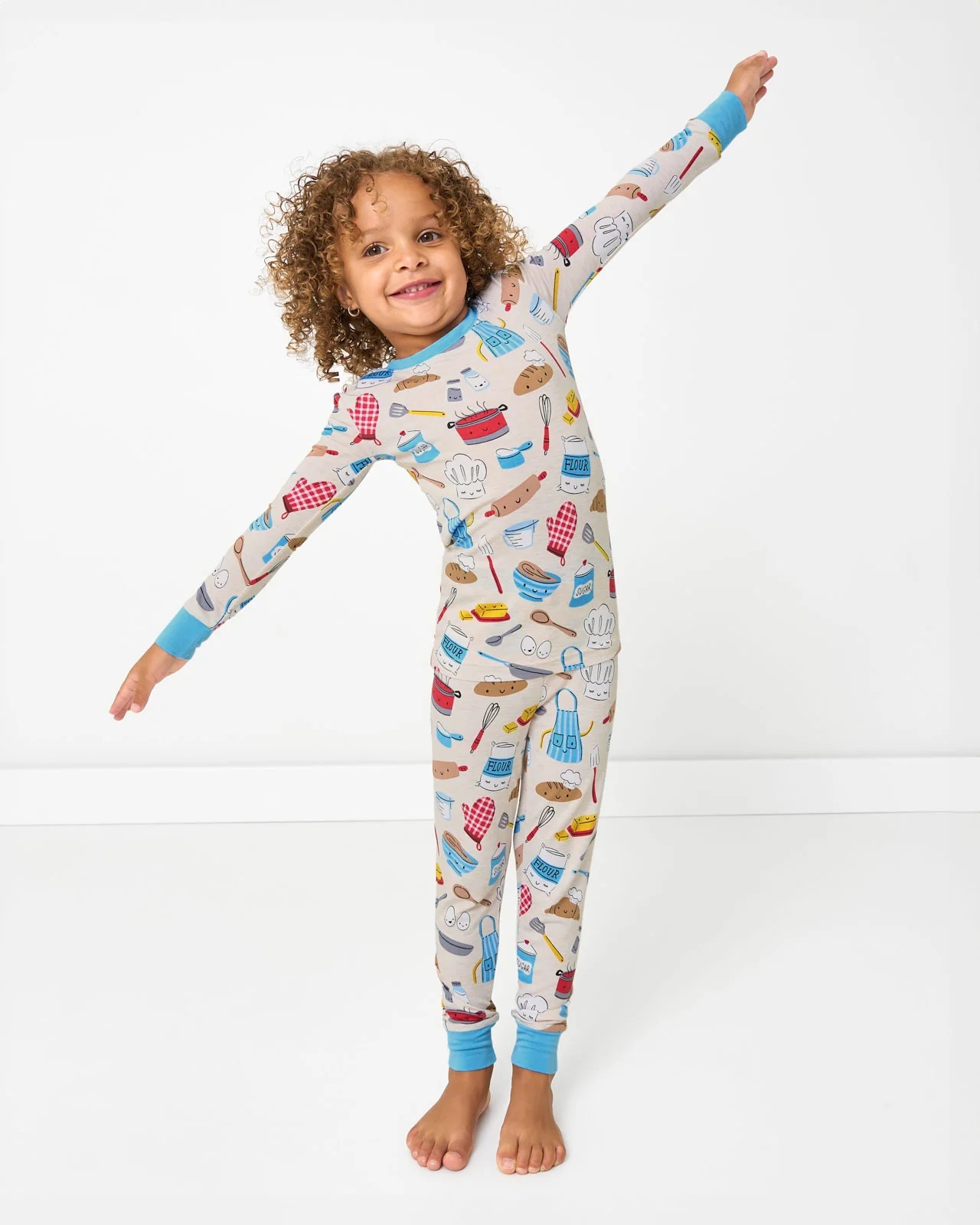 Little Chef Two-Piece Pajama Set | Little Sleepies