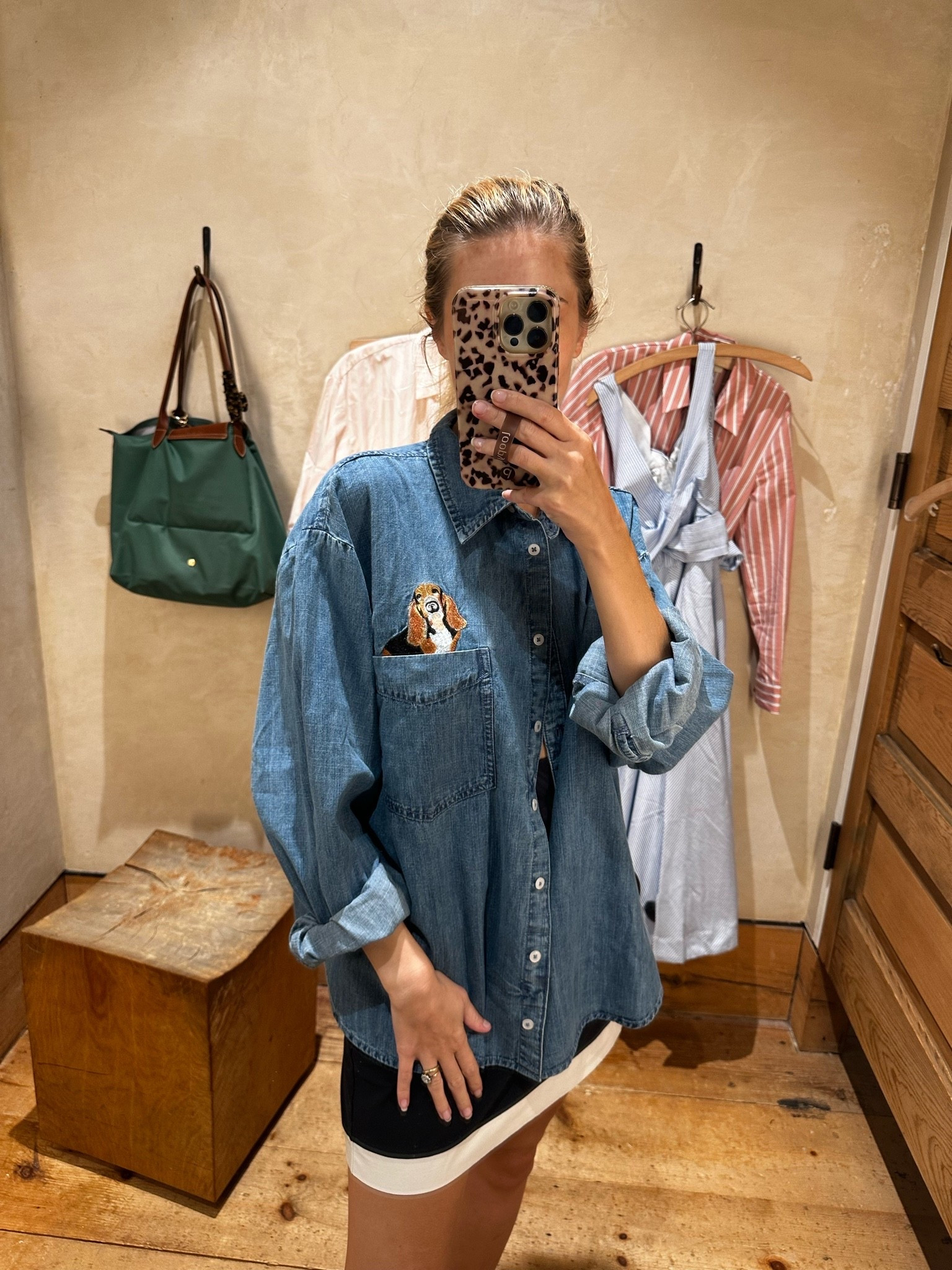 Wearing a Large 

Puppy | dogs | embroidered shirt

#LTKootd #LTKgrwm #LTKSaleAlert