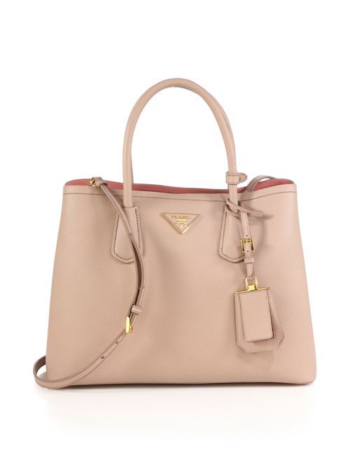 Saffiano Cuir Small Double Bag | Saks Fifth Avenue